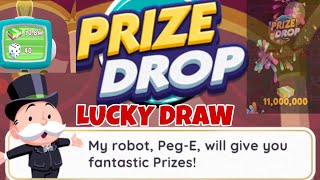 💵PRIZE DROP !! LUCKY DRAW 💵🤑 MONOPOLY GO