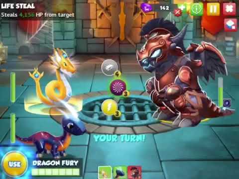 Dragon Mania Legends Ares Dragon Boss Battle