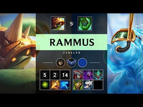 Rammus Jungle vs Zac - EUW Diamond Patch 25.20
