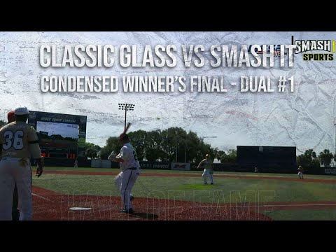 Classic Glass vs Smash It Sports - 2022 Hall of Fame winners final dual #1 - Condensed