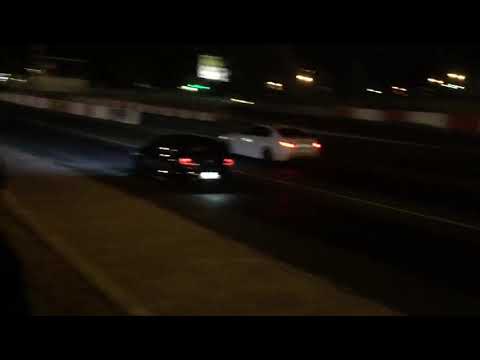 BMW f10 530d stage 2  vs golf 5 gti hybrid plus meth in cpt killarney