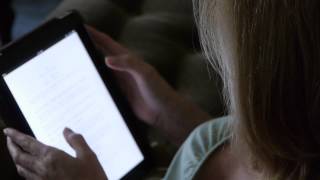 Rhoda Griffis studies her script (On the Set of Sabbatical) video