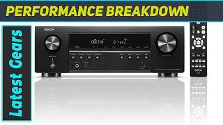 Video thumbnail for Denon AVR-S670H 5.2 Ch Home Theater Receiver - 8K UHD HDMI & HEOS Streaming by Cool_Tech plus