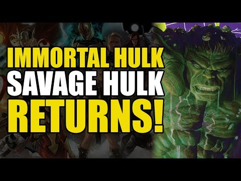 The Return Of Savage Hulk: The Immortal Hulk Vol 1 Or is he Both?! | Comics Explained