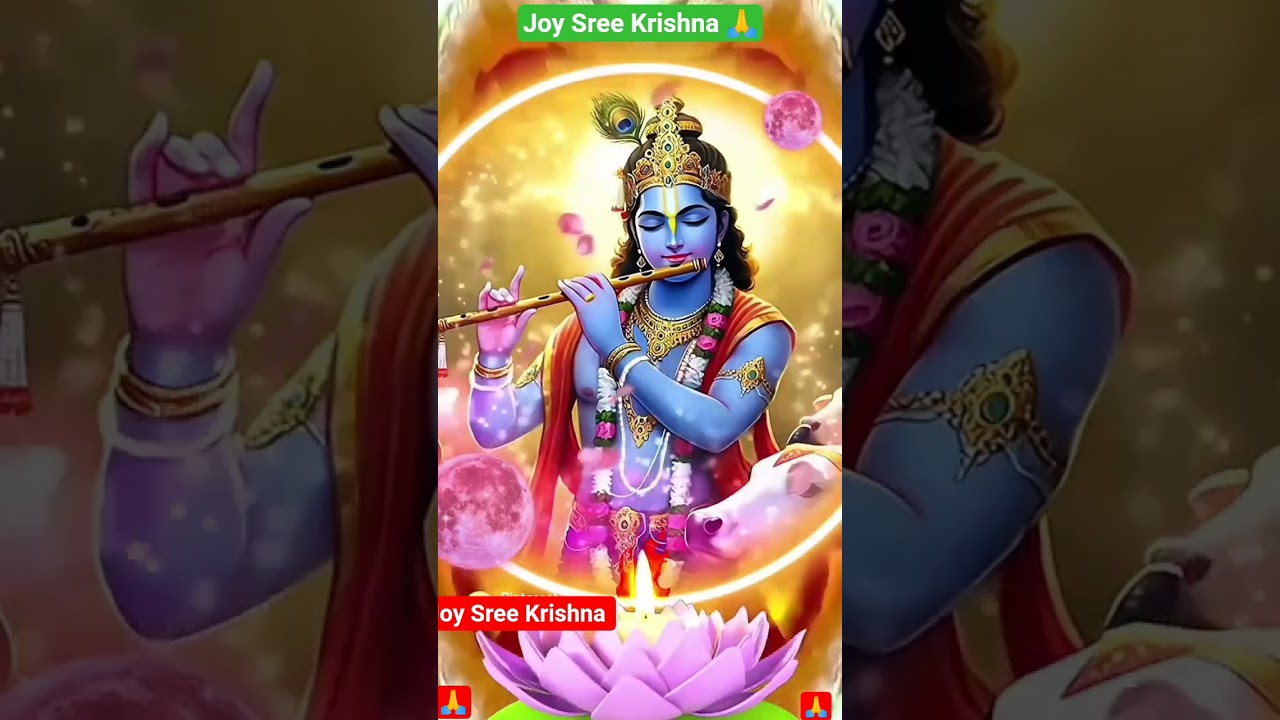 Joy Sree Krishna 💐🙏🦚💫❤️#love #trending #viralvideo #devotionalsong #bhokti #bishnupriya 💐🙏💫