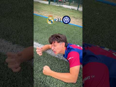 INTER ragebaited BARCELONA vs Real Madrid🤣