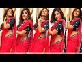 Kausha Rach Hot Saree Navel Showing Shoot Video ️south Indian Actress ️viral Photoshoot Videos �