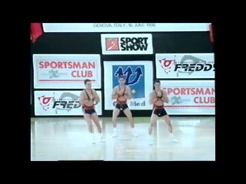 FISAF Worlds 1996 Genova - 1st place - R. Amadei, G. Henrique, R. Barbosa (BRA)