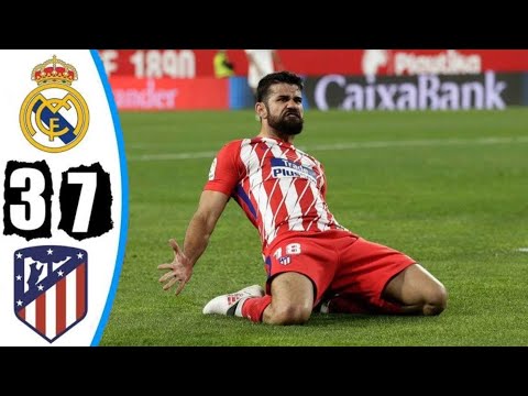 Real Madrid vs Atletico Madrid 3-7 | Extended Highlight and goals [ICC-2019]
