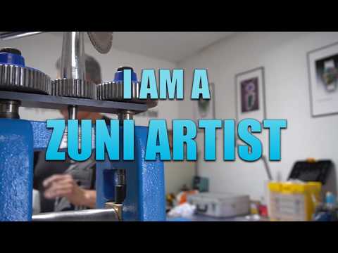 I am a Zuni Artist   Carlton Jamon