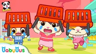 It’s An Earthquake ! - In The Supermarket | Earthquake Safety Tips | Kids Safety Tips | BabyBus