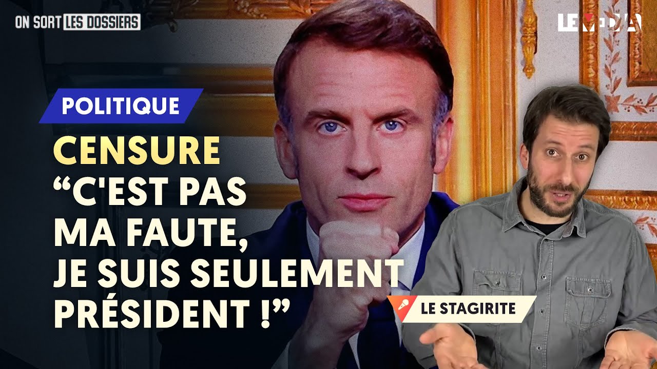 CENSURE : MACRON, LE MOZART DE LA POLITIQUE, A ENCORE FRAPPÉ
