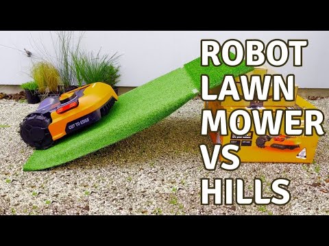 Robot Lawn mower vs Hills