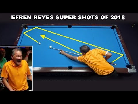 Efren "Bata" Reyes Super Shots Compilation !!! 8 Ball, 9 Ball Pool