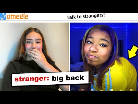 I WENT ON OMEGLE WITH A BIG BACK