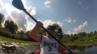 preview picture of video 'Kayaking - Green Lake - Wisconsin - GoPro Hero2'