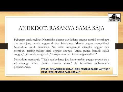 Ngaji Filsafat 201 : Nasrudin Hoja Part 3