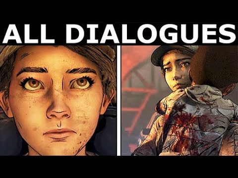 Fort McCarroll Scene - All Dialogue - The Walking Dead Final Season 4 Episode 4: Take Us Back