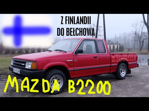Złomnik: fińską Mazdą B2200 do Bełchowa