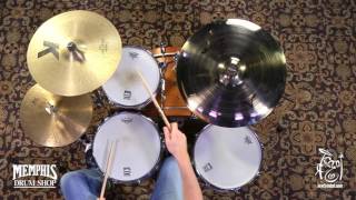 Video thumbnail for Used Zildjian 22" A Custom Medium Ride Cymbal - 3214g (UA20523-1030217KK) by Memphis Drum Shop