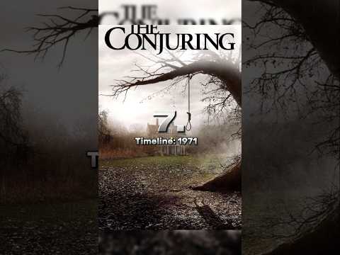 The Conjuring Universe Movies Timeline #horror #shorts #viral #trending