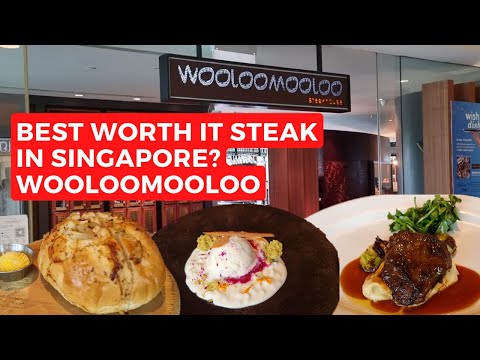 BEST Worth It STEAK in Singapore?: Wooloomooloo Steakhouse Singapore Food 新加坡美食之旅