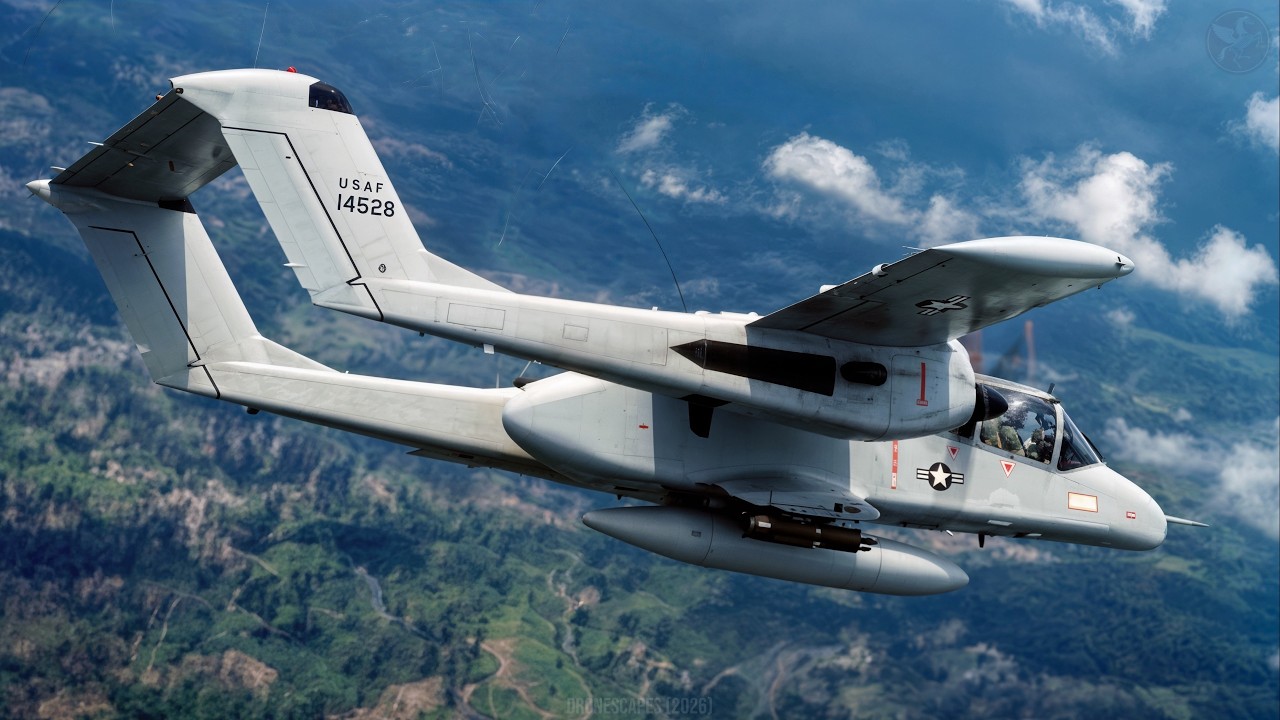 The Twin-Boom Legend: Inside the Cockpit of the OV-10 Bronco, The Low and Slow Brawler
