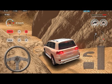 New 4x4 Land Cruiser Driving Simulator 2025 - Offroad Drive Dessert - Car Game Android Gameplay