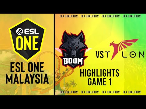 Game 1 Highlights: Boom Rivalry vs Talon Esports (BO3) ESL One Malaysia - Closed Qualifiers