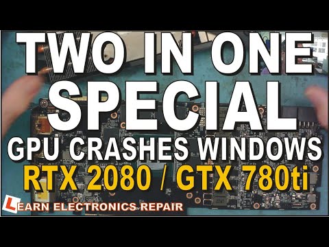 Learn Eelectronics Repair 2 Geforce GTX 280 GPU Graphics Card Repair Part 1