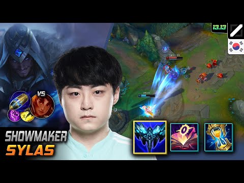ShowMaker Sylas Mid Build Everfrost First Strike - LOL KR Challenger Patch 13.13