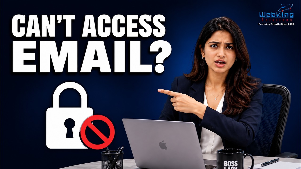 Why is my email blocked when I try to access it from a certain network?