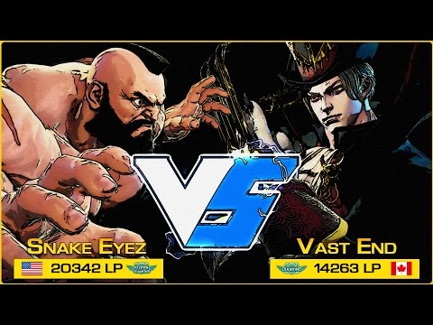 Snake Eyez (Zangief) vs VastEnd (Claw) ► Ranked ► 12.01.16
