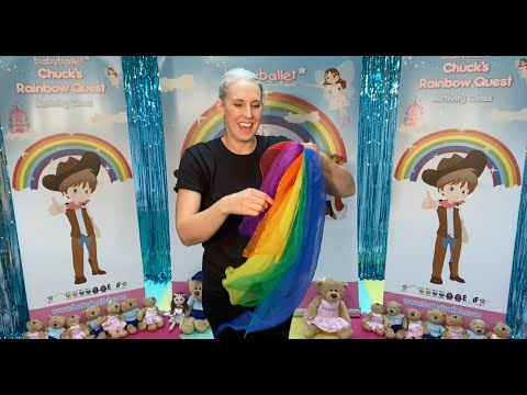 babyballet Chuck's Rainbow Quest Online Class 5 - FREE Lockdown Programme