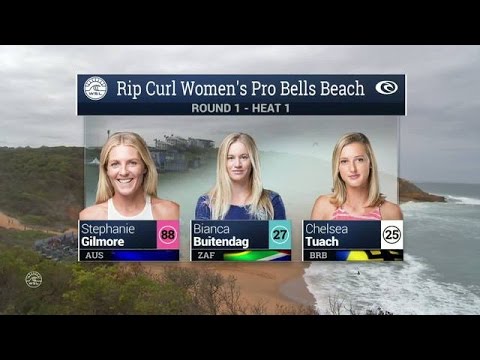 2016 Rip Curl Women’s Pro Bells Beach: Round 1, Heat 1 Video