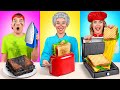 Me vs Grandma Cooking Challenge | Kitchen Gadgets and Parenting Hacks by Multi DO Challenge