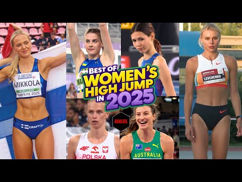 Best of Women's High Jump in 2025 #athletics #womenshighjump #trackandfield #bestof