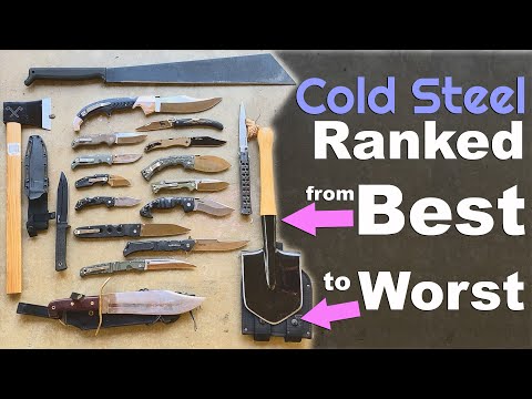 Ultimate Cold Steel Ranked Best to Worst List: Every Knife in My Collection Overview