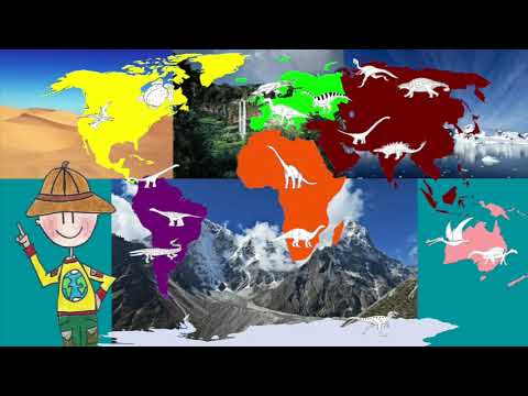 Meester Daan - Hoe komt het dat we overal op de wereld resten vinden van dinosauriërs? (kort)