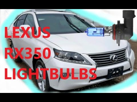 How to Replace Head light Bulbs On 13-15 Lexus RX 350