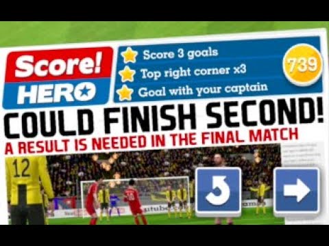 Score Hero Level 739 (3 Stars) Walkthrough - Bayern Munich vs Borussia Dortmund