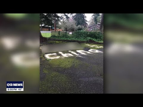 Racist message targets church as AAPI rallies continue