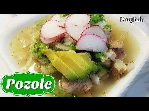 White Pozole, Mexican Soup I Lorentix