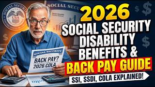 Download lagu 2026 Social Security Disability Benefits & Back Pay Guide | SSI, SSDI, COLA Explained mp3