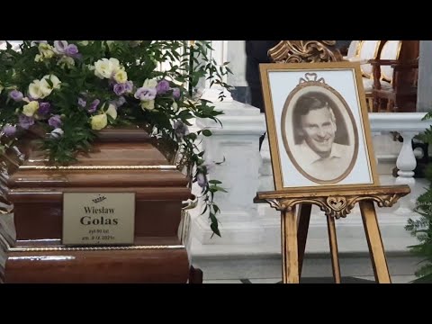 Pogrzeb Wiesława Gołasa. Rozpacz żony i morze łez.. l Niezapomniani