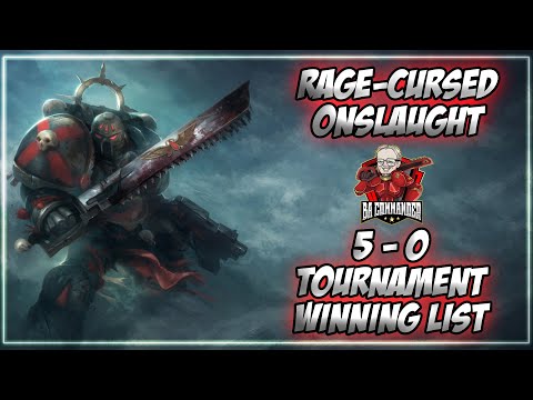 Tournament Winning (5-0) Rage-Cursed Onslaught (Blood Angels)