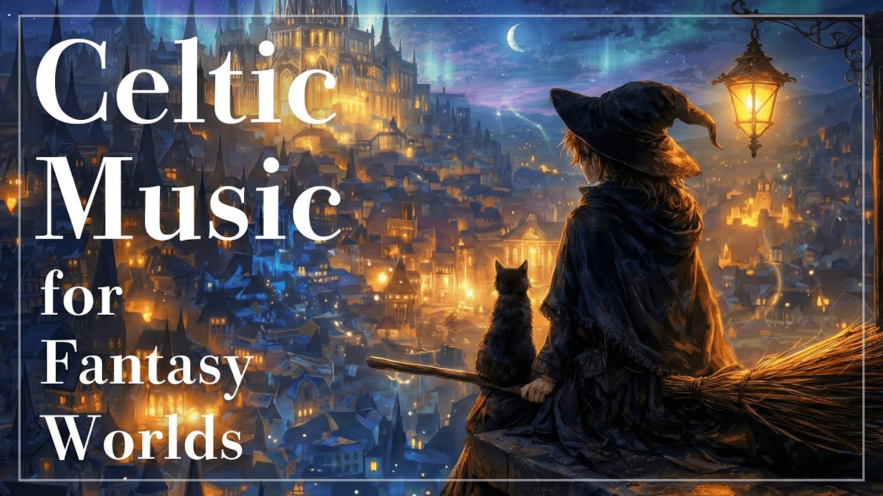 Uplifting Celtic Music for Fantasy Worlds - Cheerful Adventure BGM | No Ads