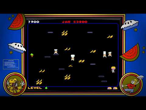 Food Fight (Arcade) Instant Replay