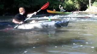 preview picture of video 'Saluda River Kayaking'