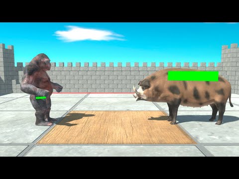 Goro the Giant vs Giants - Animal Revolt Battle Simulator